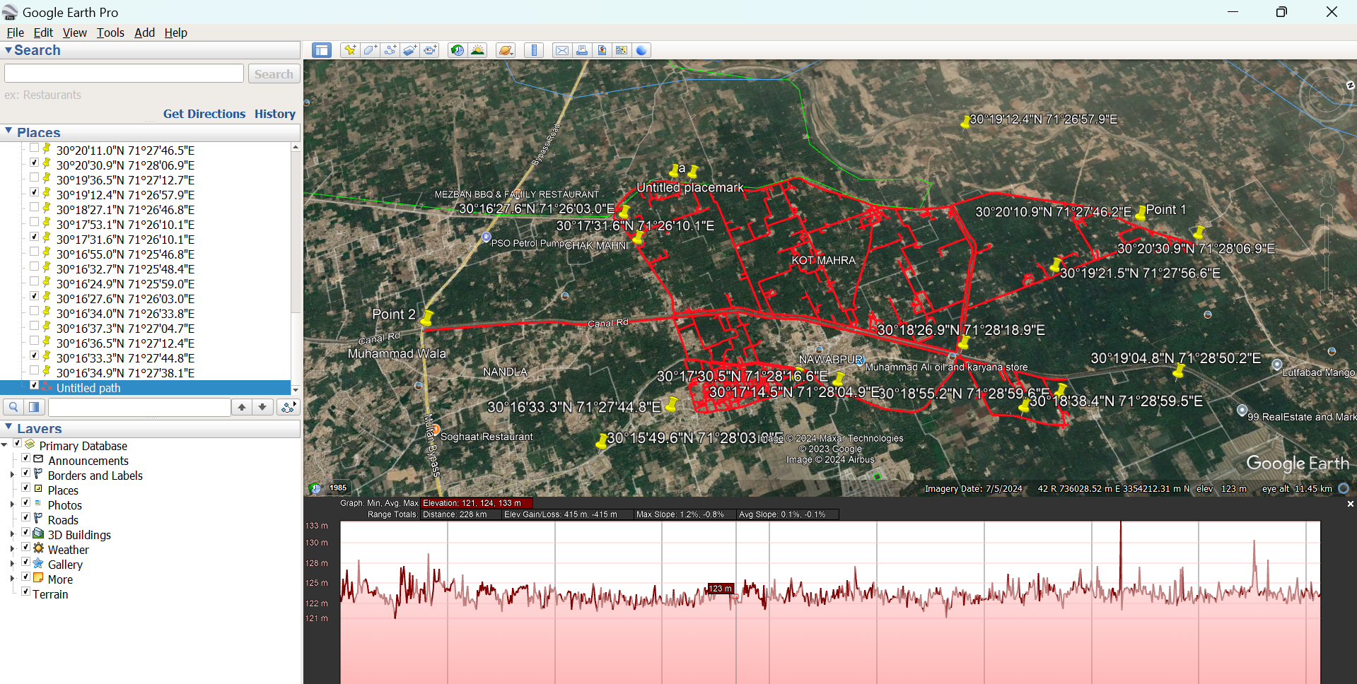 GIS Integration on Google Earth Pro